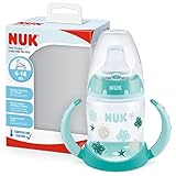 NUK First Choice+ Trinklernflasche | 6–18 Monate | 150 ml | Temperature Control Anzeige...