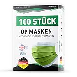 STO MEDICAL 100x OP Masken I 100% MADE IN GERMANY I OP Maske TYP IIR I CE zertifiziert...