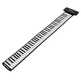 Roll-Up-Piano mit 88 Tasten, Wiederaufladbare Handrollen-E-Piano-Tastatur mit...