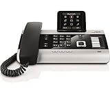 Gigaset DX800A Schnurgebundenes All-In-One DECT-Telefon mit großem Farbdisplay,...