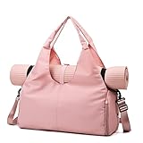 Amythe Sporttasche Damen, Yogatasche Gym Tasche mit Schuhfach Women Leichte und...