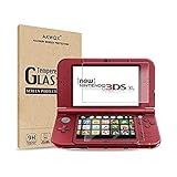 2 IN 1 Schutzfolie für Nintendo 3DS XL Akwox 9H Härtegrad Panzerfolie...