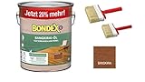 Sanitärshop Baustoffe & Sanitär Set: Bondex Bangkirai Öl 3 Liter - Holzöl -...