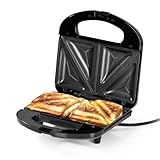 GOURMETmaxx Sandwichmaker mit LED-Kontrollleuchte | Für 2 Sandwiches in...