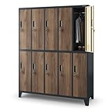 Jan Nowak Umkleideschrank 5B2A Spind Spint Schließfachschrank Metallschrank mit...