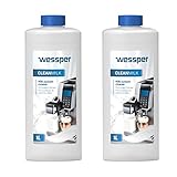 Wessper Milchsystemreiniger für Kaffeevollautomat Flüssig-Reiniger für...