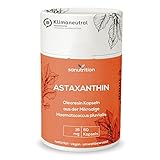 Astaxanthin 16 mg pro Kapsel | 60 Kapseln | Echtes Astaxanthin aus der...