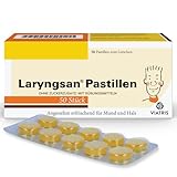 LARYNGSAN Pastillen, 50 St. - Hustenbonbons zur Linderung von Reizhusten,...