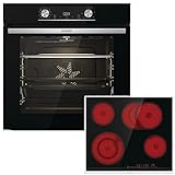 Gorenje 738885 Einbaubackofen-Set OptiBake Black Steam Set / 77L /...