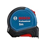 Bosch Professional 5m Maßband (Einhandbedienung, Gürtelklemme, Magnethaken, 2...