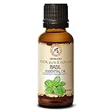 Basilikumöl 30ml - Ocimum Basilicum - Naturreines Ätherisches Basilikum Öl...