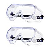 Comioke 2 PCS Schutzbrille - Arbeitsschutzbrille Antibeschlag Antispeichel...