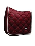 Equestrian Stockholm Dressurschabracke Bordeaux Shiny Bordeaux