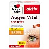 Doppelherz Augen Vital - Mit Lutein & Zeaxanthin - Vitamin A und Zink als Beitrag zum...