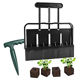 vellichor Soil Block Maker Set Manueller Erdblockformer Mikro-Erdblockerset...