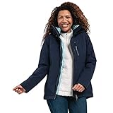 Schöffel Damen Krakau 3-in-1 Jacket 422 Doppeljacken, navy blazer, 38 EU