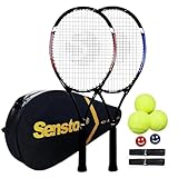 Senston Tennisschläger für Erwachsene 68,6 cm Tennisschläger – 2 Spieler...