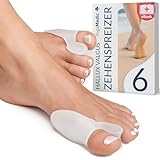 YogaMedic® Hallux Valgus Korrektur für den Großen Zeh - 6 Stk - Unterstützung bei...