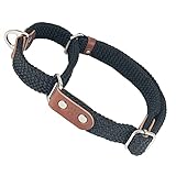 Zugstopp Halsband Hunde. Semi Martingale Hundehalsband für Kleine, Mittlere und Große...