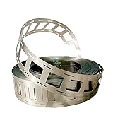 Nickelband, 0,15 x 27 mm 10M 2P Nickel Streifen Band für 18650-Batterien,...