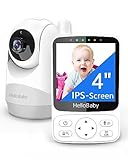 HelloBaby Babyphone mit Kamera,29 Stunden Akkulaufzeit Babyfon,355°/120° Baby Monitor...