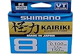 SHIMANO Kairiki 8 150Mmantis Green 0.100Mm/6.5Kg