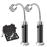 Vegena LED Grill Licht [2 Stück], Magnetische Grill BBQ Licht Set Flexibel Grill Lampen...