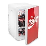 Coca-Cola MBF20 Classic Mini-Kühlschrank thermo-elektrisch, Rot/Weiss, 20 l, Kühlbox mit...