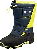 KangaROOS Unisex Kinder Kanga-bean Ii Schneestiefel, Blau, 35 EU