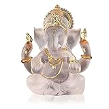 semisky Lord Ganesha Statuen Hindu-Elefant-Gott-Skulptur, Harz, indische...