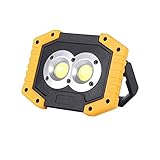 Led-Flutlicht 30W Tragbares Arbeitslicht | Tragbare Spot-Flutbeleuchtung USB...