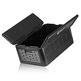 Mahlzeit Thermobox faltbar 60 x 40 x 25,5 cm | Warmhaltebox, Schwarz | Thermobox für...