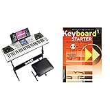 RockJam 61 Tastatur Klaviersatz 61 Schlüssel-Digital-Piano Keyboardbank...