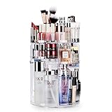 Auxmir Beauty Organizer, Make Up Kosmetik Organizer, 360° Drehbar, Schmink...