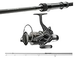 Daiwa Black Widow Karpfencombo 3,60m / 3,00lbs + Freilaufrolle Karpfenset