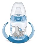 NUK Disney Classics First Choice Trinklernflasche 150ml mit Temperature Control (Dumbo...