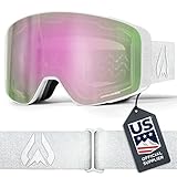 WILDHORN Pipeline-Skibrille - Weitansicht Anti-Beschlag zylindrische Snowboardbrille -...