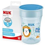 NUK Magic Cup Trinklernbecher | 8+ Monate | 230 ml | auslaufsicherer 360°-Trinkrand |...