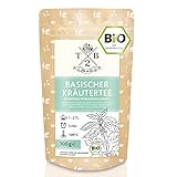 Basischer Kräutertee in Bio-Qualität zur basischen Ernährung mit Brennnessel, 100g (Ca....