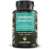 Lunatura - Ginseng Kapseln - fermentierter sibirischer und koreanischer Ginseng...