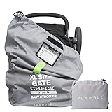 Bramble - XL Gate Check Transporttasche für Kinderwagen & Kindersitz 600D Polyester -...