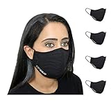 Step Ahead ® Dreilagige Gesichtsmaske aus Baumwolle, unisex, wiederverwendbar, modisch,...