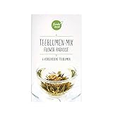 foodsbest® Teeblumen-Mix | 6 verschiedene von Hand gepflückte Teeblumen /...