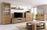 Furniture24 Wohnzimmer Set Wohnwand Sky Tv Schrank Vitrine Hängeregal Kommode Sideboard...