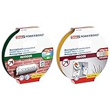 tesa Powerbond Outdoor - 5 m x 19 mm & Powerbond INDOOR - Doppelseitiges...