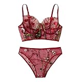 Dessous Damen Sexy UnterwäSche Ladies Sexy Erotic Lingerie Set Lace Sheer 2...