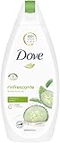 6x DOVE Go Fresh rinfrescante Erfrischendes Duschgel Grüner Tee & Gurke - 450 ml +...