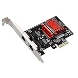 Rheross PCIe Gigabit Netzwerkkarte 1000M PCI Ethernet Adapter für Windows/Windows...