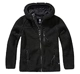 Brandit TEDDYFLEECE JACKE MIT KAPUZE DAMEN WINTERJACKE JAGD OUTDOOR FLEECEJACKE,...