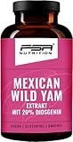 Yamswurzel Kapseln - Glasdose - 1000 mg Mexican Wild Yam Extrakt (200 mg...